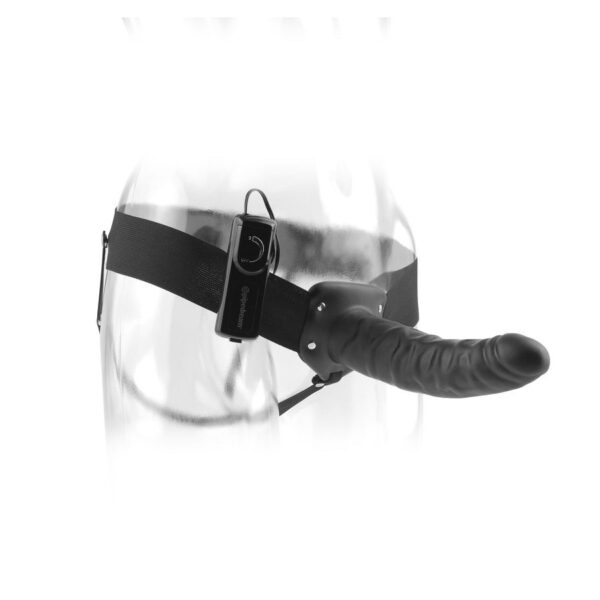 FETISH FANTASY SERIES - ARNÉS VIBRADOR HUECO 19 CM NEGRO - Imagen 2