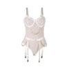 SUBBLIME - 954284 BODY CON CADENAS + LIGUEROS BLANCO S/M - Imagen 5