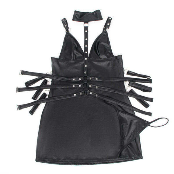 SUBBLIME - 954413 BODY BONDAGE DE CUERO NEGRO L/XL - Imagen 5