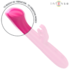 INTENSE - JULIETA VIBRADOR RABBIT 18,6 CM 10 VIBRACIONES ROSA - Imagen 4