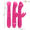 INTENSE - JULIETA VIBRADOR RABBIT 18,6 CM 10 VIBRACIONES ROSA - Imagen 3