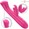 INTENSE - JULIETA VIBRADOR RABBIT 18,6 CM 10 VIBRACIONES ROSA - Imagen 2