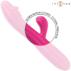 INTENSE - IVY VIBRADOR FLEXIBLE 10 VIBRACIONES CON LENGUA ESTIMULADORA ROSA - Imagen 5