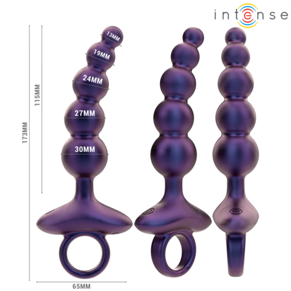 INTENSE - TITO PLUG ANAL VIBRADOR MODELO 3 CONTROL REMOTO - Imagen 3
