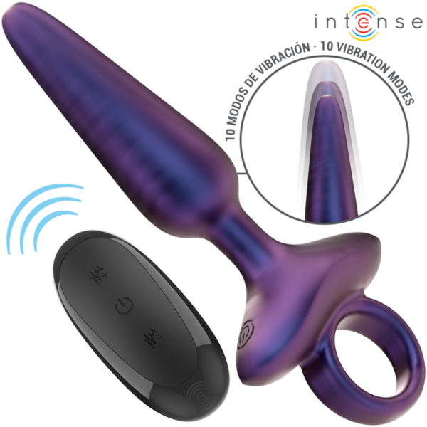 INTENSE - MARLON PLUG ANAL VIBRADOR MODELO 4 CONTROL REMOTO - Imagen 2