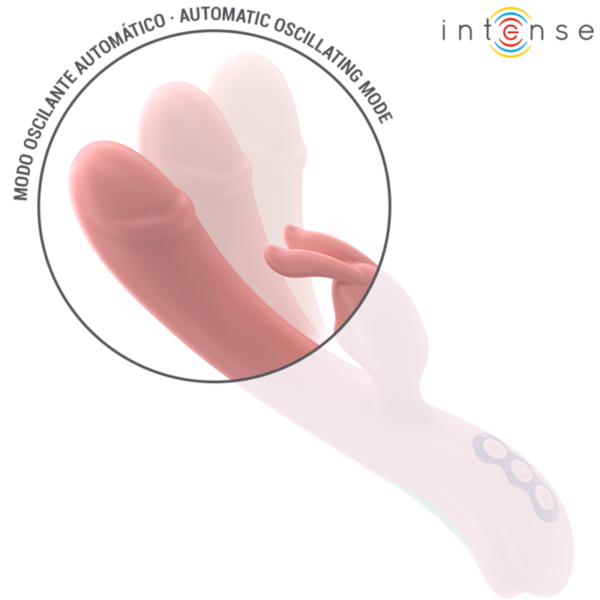 INTENSE - RACHEL VIBRADOR RABBIT 5 VIBRACIONES ROSA - Imagen 5