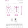 LIVCO CORSETTI FASHION - SAKURA CF 90357 MONO + GUANTES LARGOS + LIGUEROS NEGRO S/M - Imagen 4