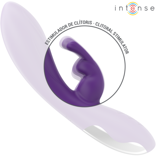 INTENSE - RANDALL VIBRADOR RABBIT 10 VIBRACIONES MORADO - Imagen 5