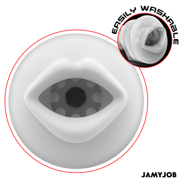 JAMYJOB - MEGABITE MASTURBADOR BOCA AUTOMTICO 5 MODOS ONDAS ESTIMULADORAS Y VIBRACIÓN - Imagen 5