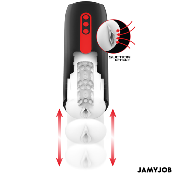 JAMYJOB - PHANTOM MASTURBADOR VAGINA AUTOMTICO 5 MODOS ONDAS ESTIMULADORAS Y EMPUJE - Imagen 2