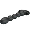 PRETTY LOVE - LYNN PLUG ANAL SILICONA 10 VIBRACIONES NEGRO - Imagen 2