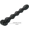 PRETTY LOVE - LYNN PLUG ANAL SILICONA 10 VIBRACIONES NEGRO - Imagen 5