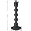 PRETTY LOVE - LYNN PLUG ANAL SILICONA 10 VIBRACIONES NEGRO - Imagen 3
