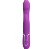 PRETTY LOVE - VIBRADOR  ESTIMULADOR MULTIFUNCIÓN 4 EN 1 MORADO - Imagen 2