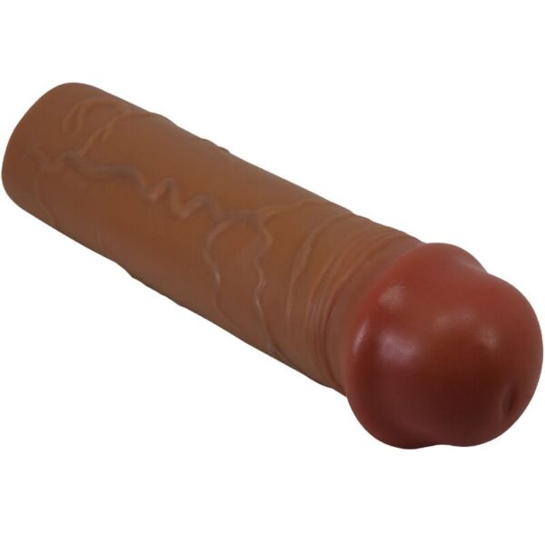 PRETTY LOVE - NILE FUNDA PARA PENE CON EXTENSIÓN DE 2.5 CM MULATO - Imagen 3