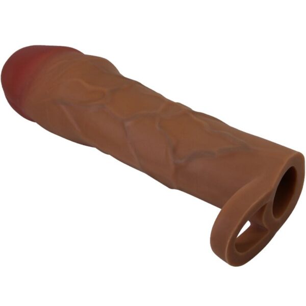 PRETTY LOVE - HANI FUNDA PARA PENE CON EXTENSIÓN DE 5 CM MULATO - Imagen 2