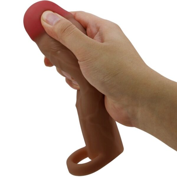 PRETTY LOVE - HANI FUNDA PARA PENE CON EXTENSIÓN DE 5 CM MULATO - Imagen 4
