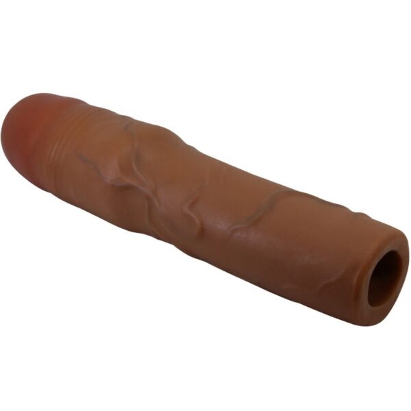 PRETTY LOVE - KYLIAN FUNDA PARA PENE CON EXTENSIÓN DE 7.6 CM MULATO - Imagen 2