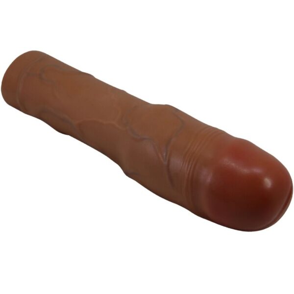 PRETTY LOVE - KYLIAN FUNDA PARA PENE CON EXTENSIÓN DE 7.6 CM MULATO - Imagen 3