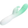 PRETTY LOVE - CERBERUS VIBRADOR RABBIT 3O VIBRACIONES VERDE - Imagen 4