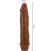 BAILE - DWARF VIBRADOR REALÍSTICO 21 CM MULATO - Imagen 4