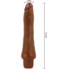 BAILE - DRYAD VIBRADOR REALÍSTICO 25 CM MULATO - Imagen 4