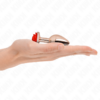 KINK - PLUG ANAL ORO ROSADO ROSA ROJA S - Imagen 2