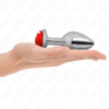 KINK - PLUG ANAL ROSA ROJA TALLA L - Imagen 3