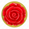 KINK - PLUG ANAL DORADO ROSA ROJA TALLA M - Imagen 5