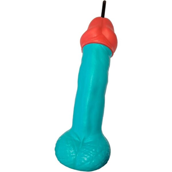 DIABLO PICANTE - VASO PENE PLSTICO AZUL