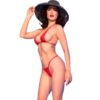 CHILIROSE - CR 4840 MICRO BIKINI ROJO S/M - Imagen 3