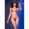 CHILIROSE - CR 4840 MICRO BIKINI ROJO S/M - Imagen 5