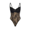 SUBBLIME - 955618 BODY DE ENCAJE CON CIERRE INFERIOR NEGRO S/M - Imagen 4