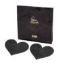 BIJOUX - INDISCRETS PEZONERAS FLASH CORAZÓN NEGRO