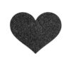 BIJOUX - INDISCRETS PEZONERAS FLASH CORAZÓN NEGRO - Imagen 2