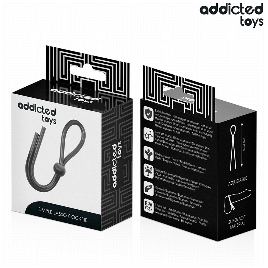 ADDICTED TOYS - CUERDA SILICONA PARA EL PENE DE LAZO SIMPLE - Imagen 7