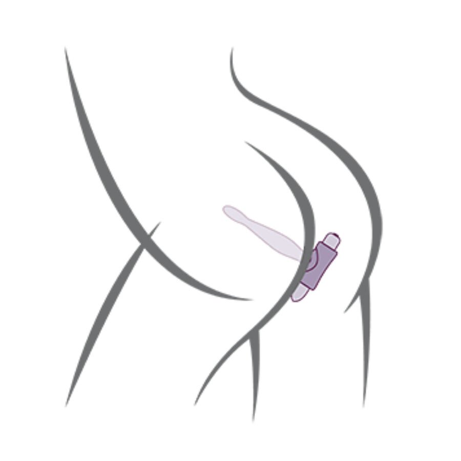 ROCKS- OFF - PETITE SENSATIONS TEAZER PLUG ANAL VIBRADOR MORADO - Imagen 8