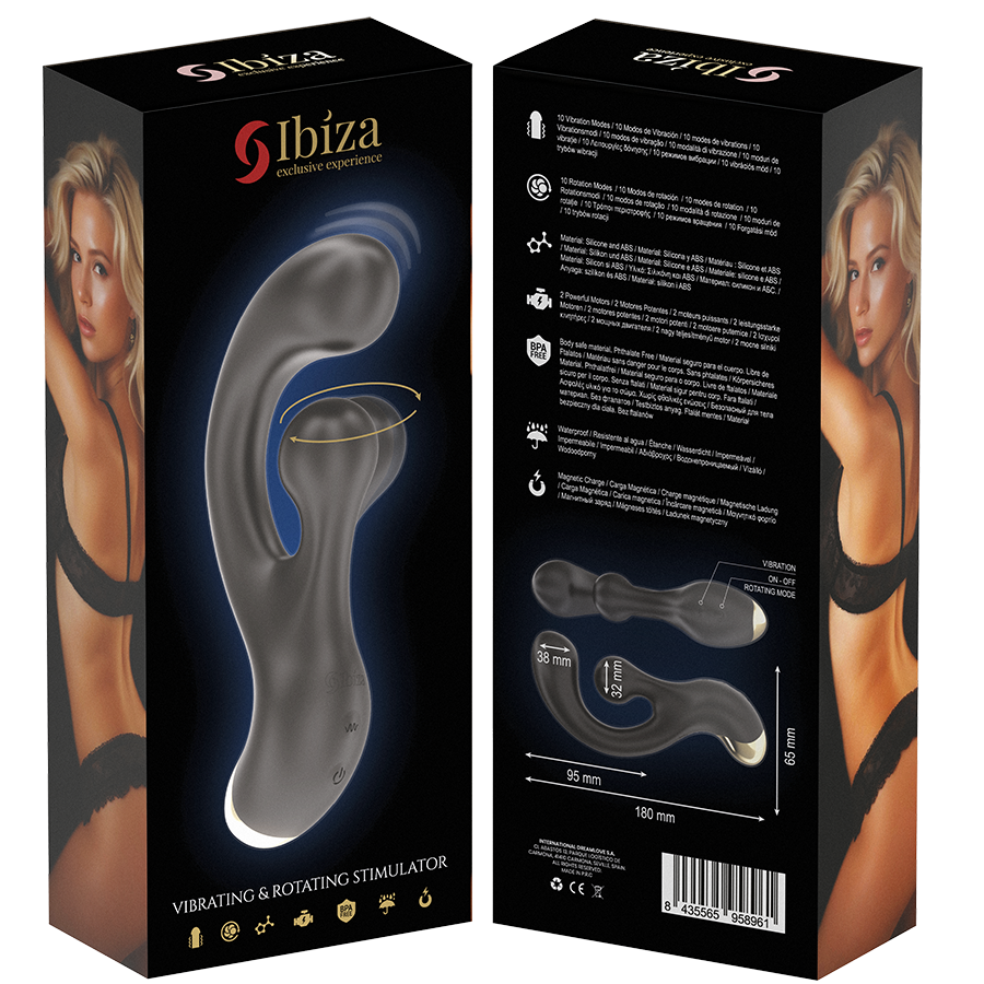 IBIZA - ESTIMULADOR VIBRADOR Y ROTATORIO - Imagen 7