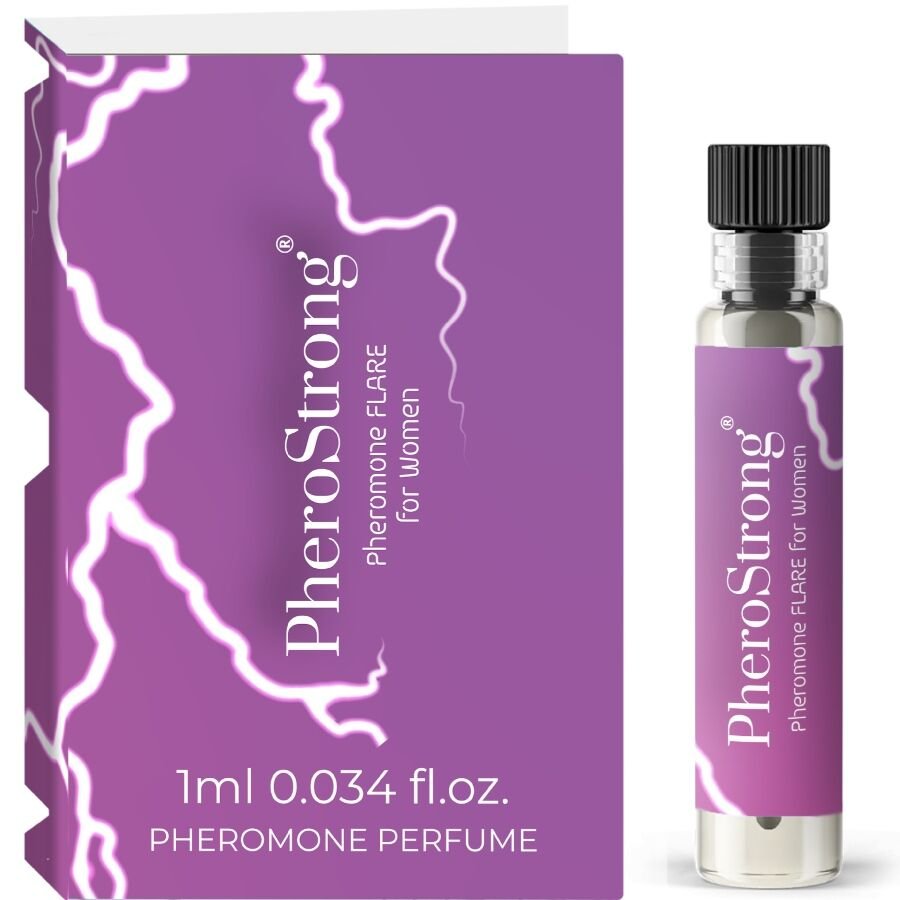 PHEROSTRONG – FLARE PERFUME CON FEROMONAS PARA MUJER 1 ML