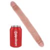 KING COCK - DILDO DOBLE NATURAL 30 CM - Imagen 3