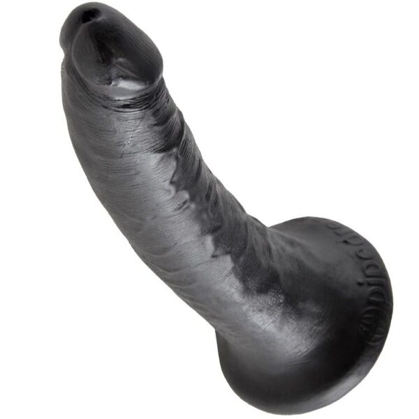 KING COCK - 7 PENE NEGRO 17.8 CM - Imagen 4