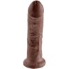 KING COCK - 8 PENE MARRÓN 20.3 CM - Imagen 2