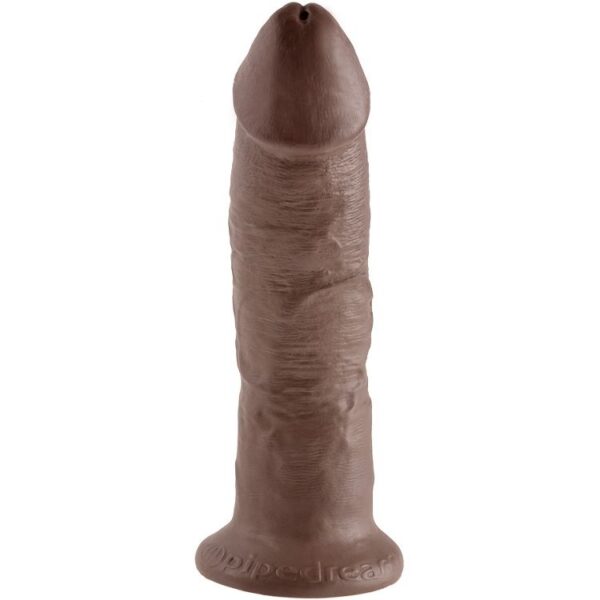 KING COCK - 9 PENE MARRÓN 22.9 CM - Imagen 2