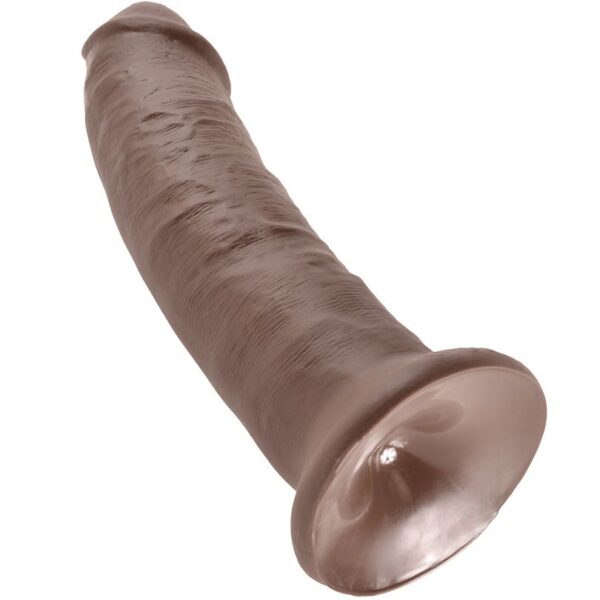 KING COCK - 9 PENE MARRÓN 22.9 CM - Imagen 5
