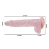 BAILE - SUPER ROTA DONG DILDO REALÍSTICO 20.5 CM - Imagen 5