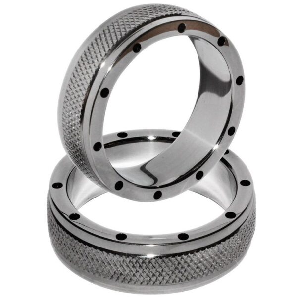 METAL HARD - ANILLO METAL PARA PENE Y TESTÍCULOS 45 MM - Imagen 2