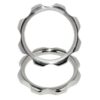 METAL HARD - ANILLO TORQUE METAL PARA PENE Y TESTÍCULOS 50 MM - Imagen 2