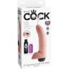 KING COCK - PENE REALÍSTICO EYACULADOR NATURAL 22.86 CM - Imagen 3