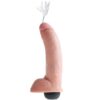 KING COCK - PENE REALÍSTICO EYACULADOR NATURAL 22.86 CM - Imagen 4