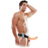 FETISH FANTASY SERIES - ARNÉS VIBRADOR HUECO 19 CM NATURAL